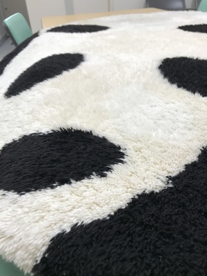 祝誕生！上野シャンシャン　パンダのラグマット
